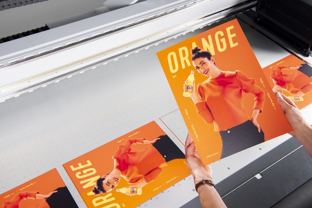 Couleur orange de swissQprint : un canal supplémentaire pour votre imprimante