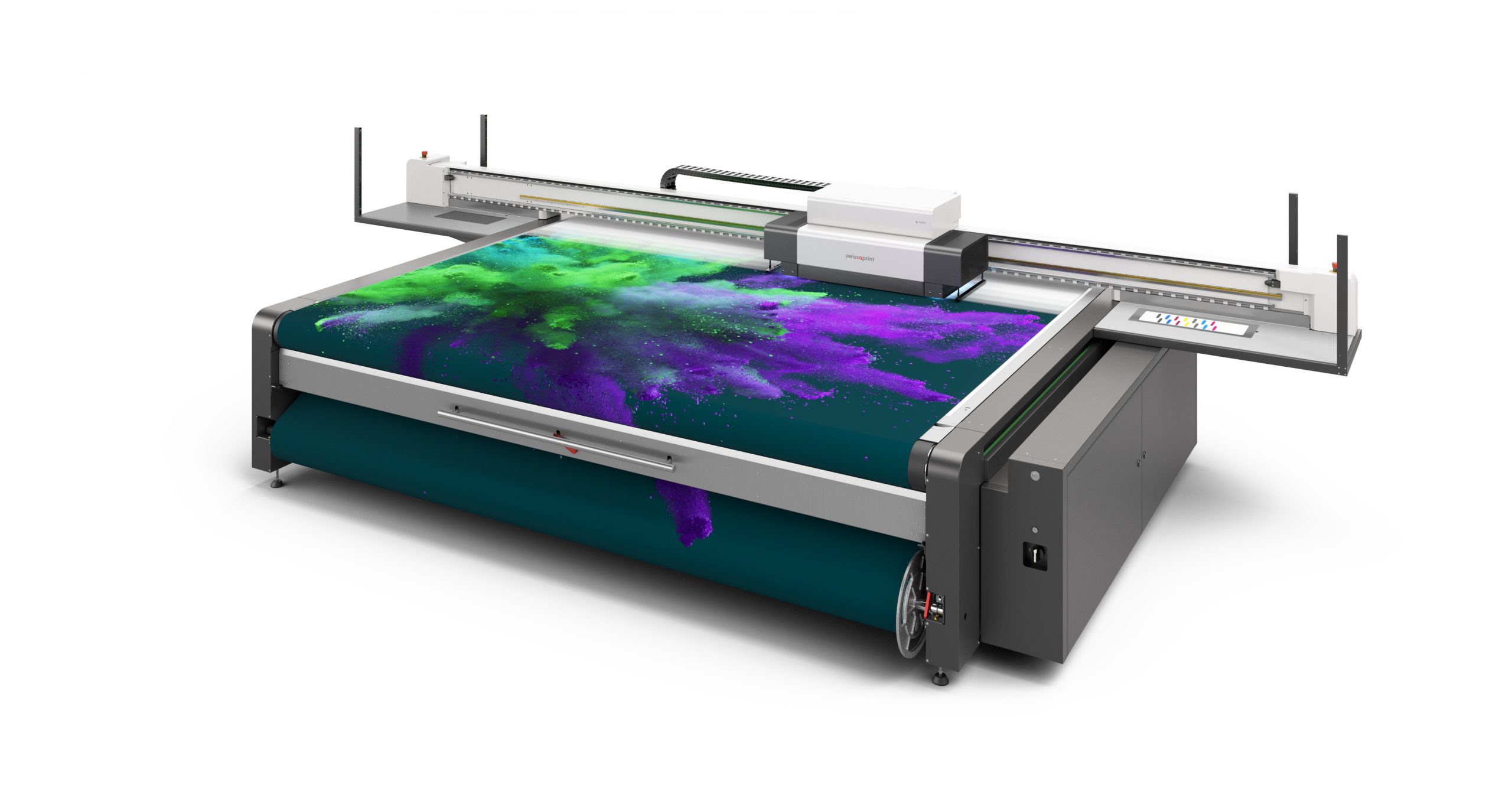 imprimante jet d'encre UV grand format swissQprint : Nyala 3 / 3S LED